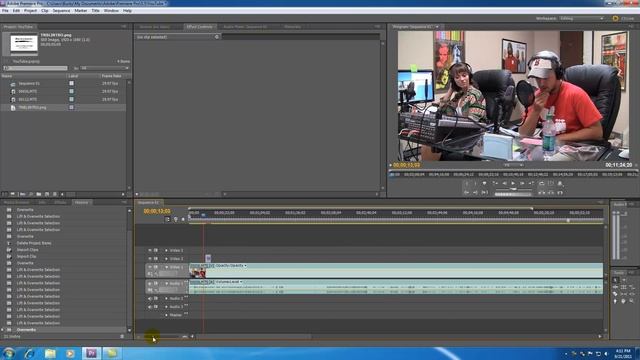 Adobe Premiere Pro Tutorial - 4 - The Timeline