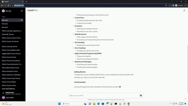 python course microsoft