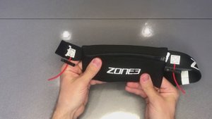 Пояс для бега с держателем номера ZONE3