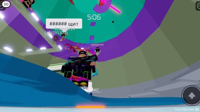 Паркур в tower of hell#roblox #towerofhell