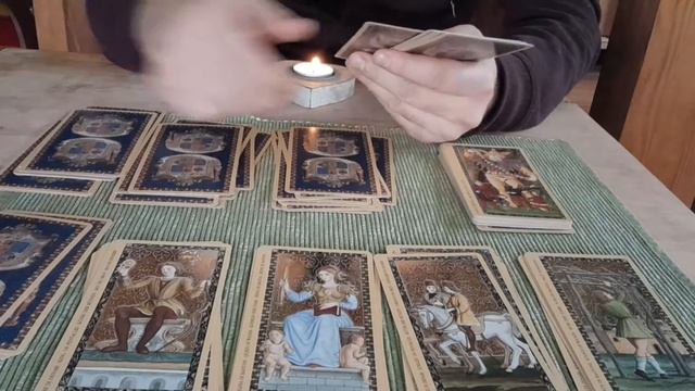 Tarot Review| flip through Golden  Renaissance Estensi |Giordano Berti|  ☆historical☆gorgeous