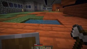 Minecraft Огородил деревню