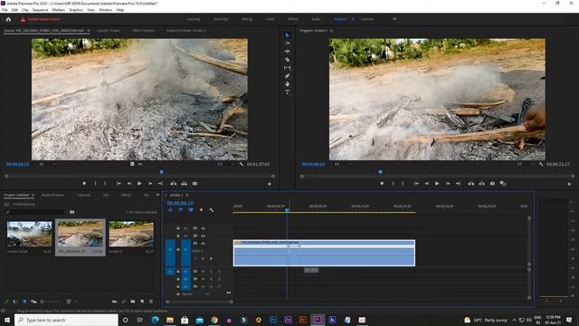 FREEZE and REVERSE video with Speed ramping / Time remapping (Premiere Pro Basics)