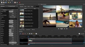OpenShot Video Collage effect | How to make video collage effect in Openshot | Openshot tutorial