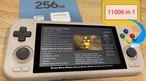 Готовая карта памяти с играми для Retroid Pocket 4 Pro и RP3 256gb сборка 11006 ретро игр на русском
