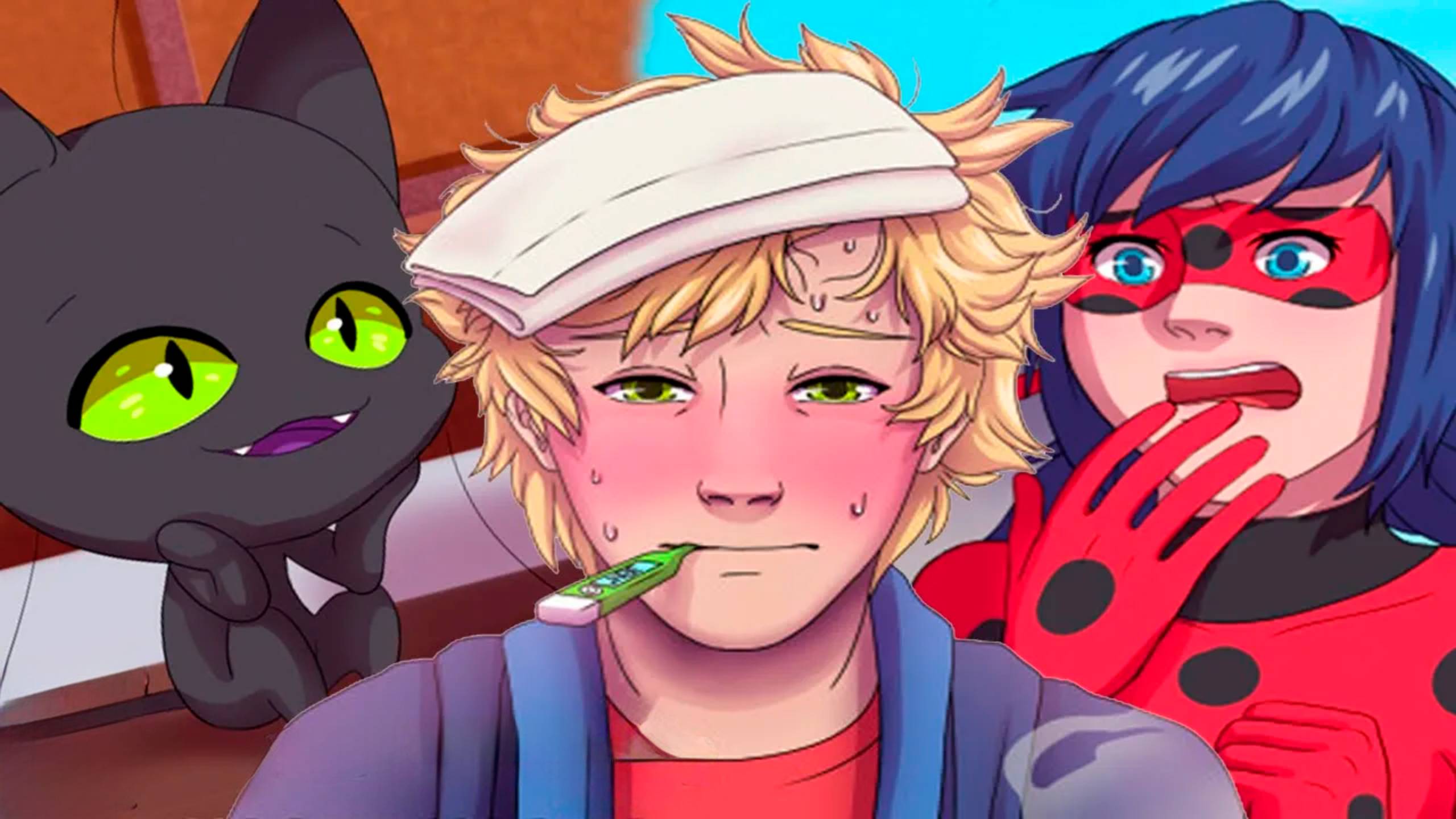 МОКРЫЙ КОТ | ОЗВУЧКА КОМИКСА ЛЕДИ БАГ И СУПЕР КОТ смотреть онлайн