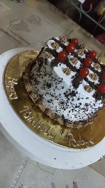 Zig zag black forest cake 🤎🖤 #desgin #shorts #op misu смотреть онлайн