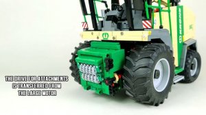 Krone BigX 770 - Lego forage harvester by Eric Trax