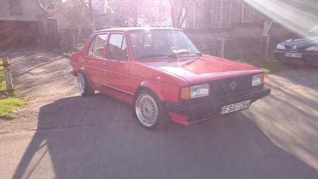 Jetta mk1 parking jetta mk1 bbs rm garage