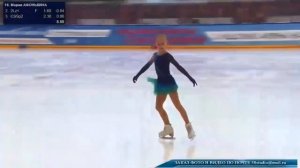 Мария Афонькина | Maria Afonkina – Турнир «Бриллиантовый лед «Кубок брайс», ПП