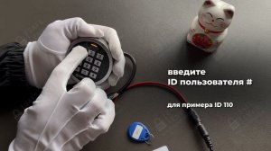 Добавление кода в кодонаборную панель Tantos Rondo