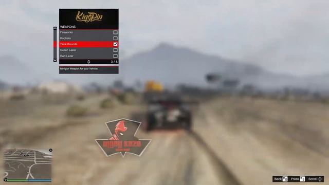 Gta V mod menu - KINGPIN - 1.57 - Undetected - 13/09/2021
