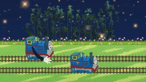 Cursed Thomas and Robot Thomas Animation Meet the Little Choo Choo #cursedthomas #robotthomas