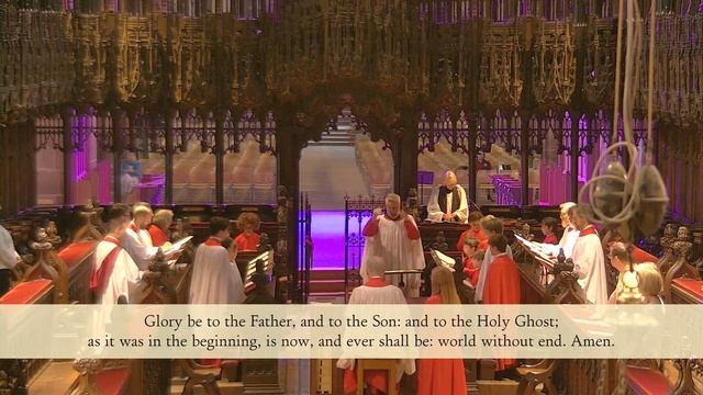Choral Evensong | Thursday 23 June | Chester Cathedral смотреть онлайн