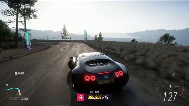 Touge Mountain Drift Practice Run : W16 Bugatti Veyron SuperDriftSport (Forza Horizon 5) смотреть онлайн