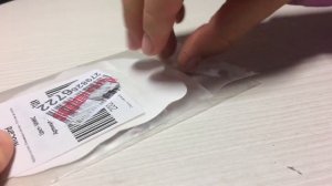 распаковка наклеек с wildberris