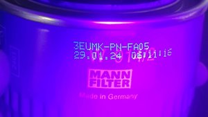 MANN FILTER W914/2 пробег 200 моточасов