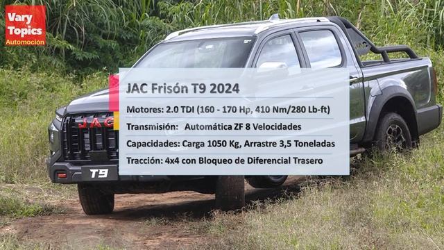 ¿JAC T9 2024 ganara a Hilux SI o NO? | Vary Topics смотреть онлайн