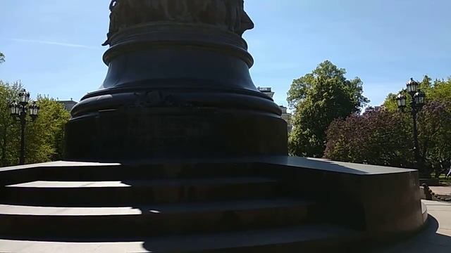 Санкт Петербург памятник Екатерине Великой смотреть онлайн