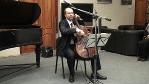 Игорь Рехин. 5 каприсов для виолончели соло. Исп. Максим Золотаренко, виолончель.