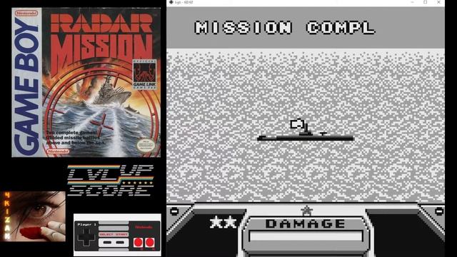 HIGHSCORE - Radar Mission - GameBoy 23300pts Game B  Hard