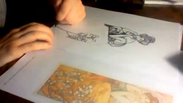 Drawing Alphonse Mucha смотреть онлайн