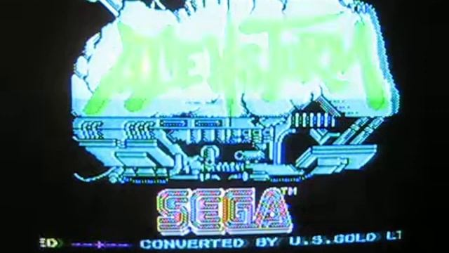 ZX Sinclair spectrum 128k - alienstorm game menu смотреть онлайн