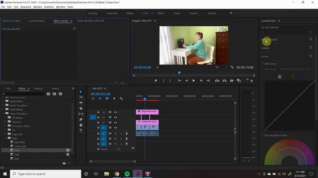 Premiere Week 2 Deep Dive - Step 6  Vignette смотреть онлайн