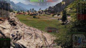 Арта 9 уровня M53/M55. World of Tanks.