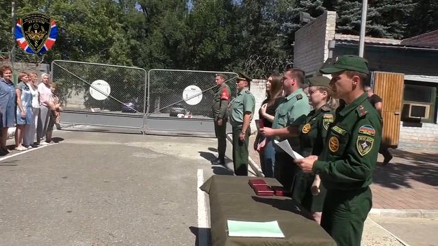 Награждение почетным знаком "Легион" смотреть онлайн