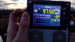 Radio TEF6686 V4. Тест работы LNA. Радио Дача Пенза 97.5 МГц ~ 256 км.