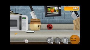 Annoying Orange Splatter up gameplay