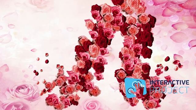 Интерактивный пол с розами смотреть онлайн