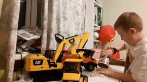 Брудер экскаватор распаковка лучшая #Bruder#экскаватор #распаковка #новаямашина #дети #деньги