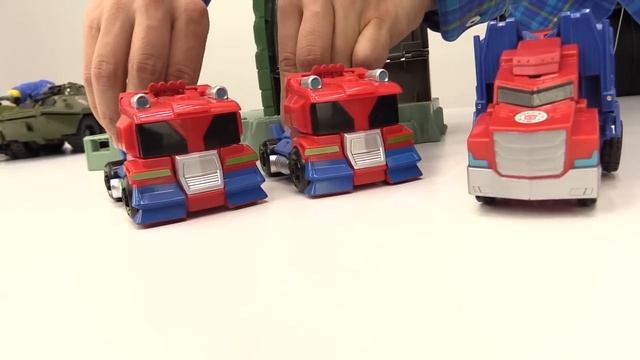 Клоны Оптимуса Прайма. Игрушки машинки трансформеры. Видео для мальчиков