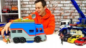 БЕН 10 и Хекс выкапывают Кевина из-под снега! – Супергерои в видео для мальчиков про машинки