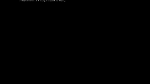 Installing Arch and Ricing! Part 8 -- First Boot!