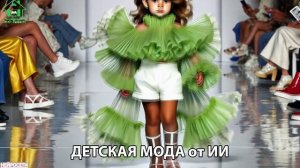 Мода для маленьких детей от ИИ (231) Для настроения и вдохновения 👶🏻❣️🤗