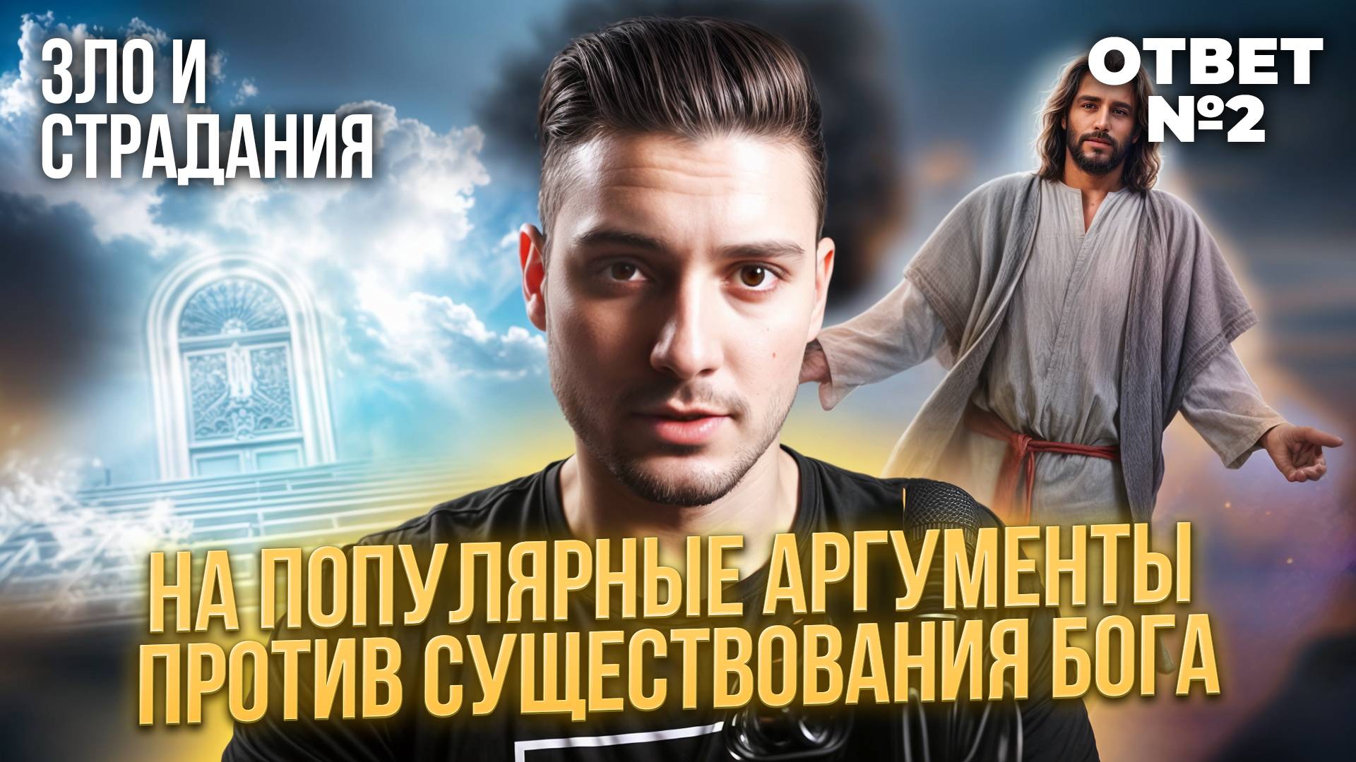 #2 "Почему Бог допускает зло?". Ответ на аргументы против Бога. #атеист #религия