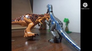 lego carnotaurus vs baryonyx