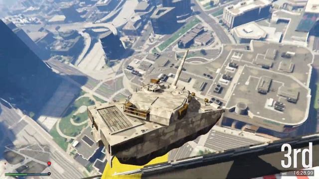 Face To Face Challenge With Military Tanks  In GTA 5 Online