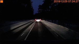 Регистратор 70mai, ночная съёмка.