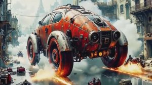 Слияние стимпанка и киберпанка