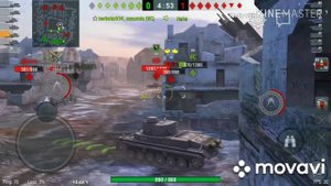 Обзор на Танки в WOT BLITZ VK. 30.01.P VS КВ-1С