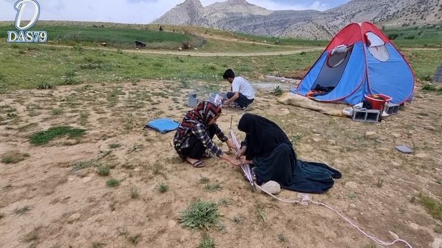 Mastering the threads of nature: the art of grass cutting and traditional Bakhtiari rope weaving