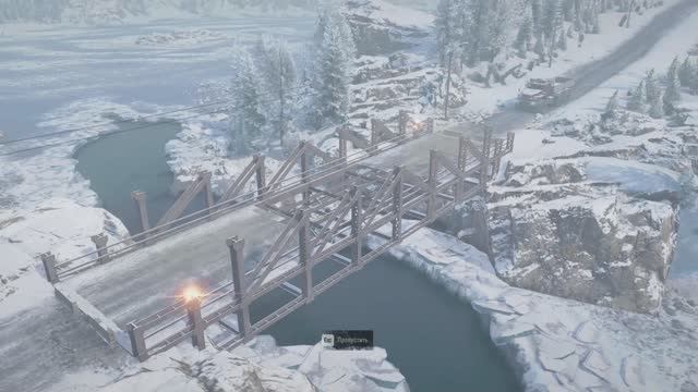 SnowRunner. Амур. Река Урска. Поручение "Мост к лесопилке" смотреть онлайн
