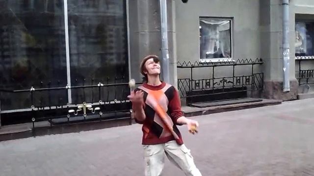 Прогулки по арбату - жонглер смотреть онлайн