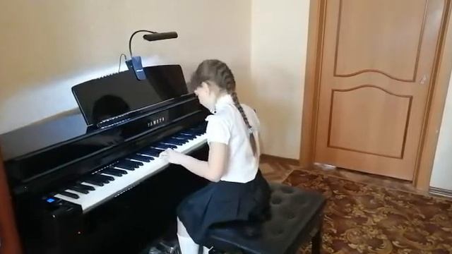 Герасимова Екатерина, Бетховен, Сонатина; Моцарт, Аллегро