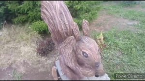 Декоративные работы. Скульптура Белки. г. Омск Антонов Андрей.