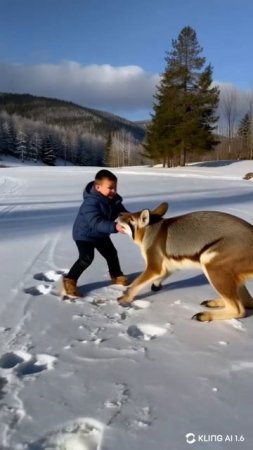 Дружба Кенгуру и Мальчишки.